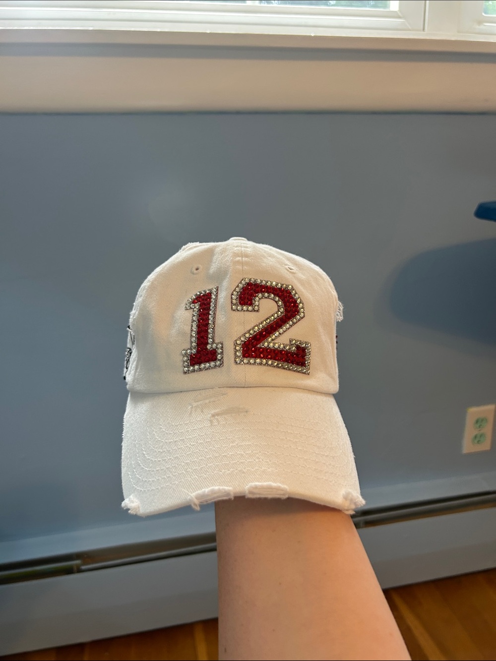 KBETHOS Tom Brady Patriots white hat